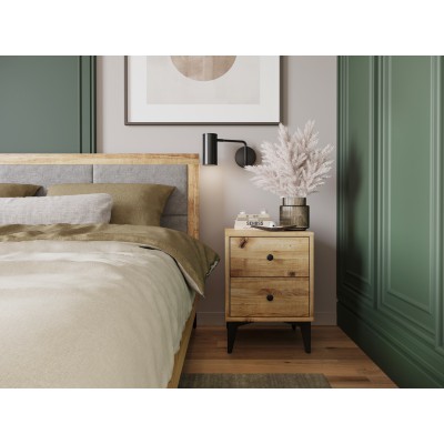 Tapicerowane łóżko - KOBE - DARMOWA DOSTAWA