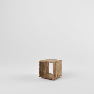 Regał / szafka nocna dębowa FORTA I dziki dąb