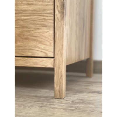 Dębowa szafka nocna SCANDIC 1s dziki dąb Dębowa szafka nocna SCANDIC 1s dziki dąb