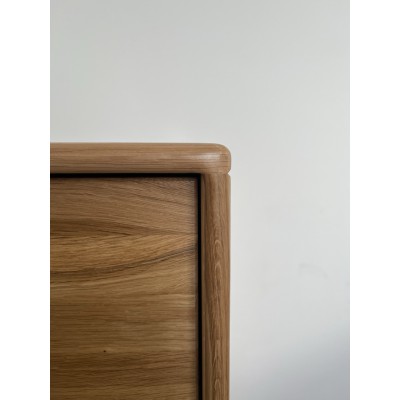 Dębowa szafka nocna Nelson, dziki dąb 1s