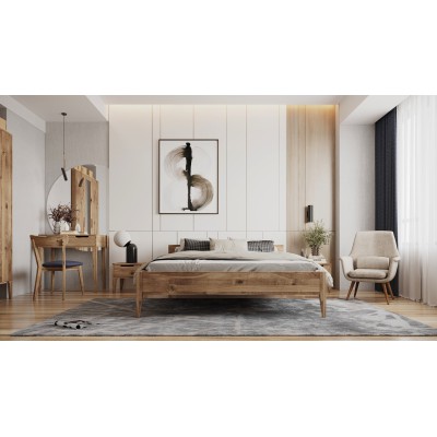 Dębowa szafka nocna RETRO 1s