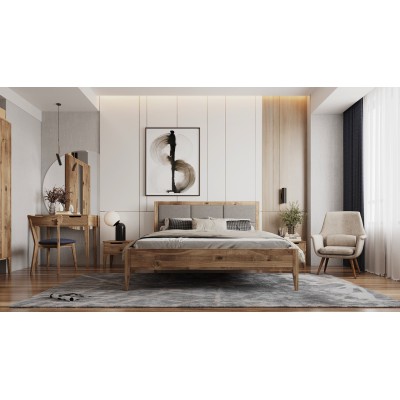 Dębowa konsola RETRO