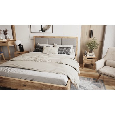 Dębowa konsola RETRO