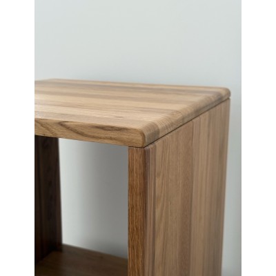 Regał dębowy FORTA II dziki dąb