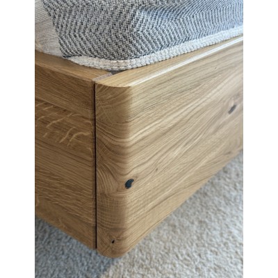 Łóżko drewniane dębowe ZEN lewitujące dziki dąb Łóżko drewniane dębowe ZEN lewitujące dziki dąb