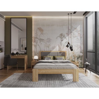 ❗️ Łóżko z litego drewna QUATTRO - dębowe - piękne i funkcjonalne❗️