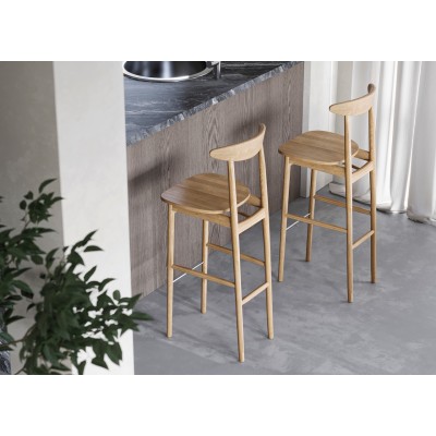 Dębowy hoker drewniany Piccolo