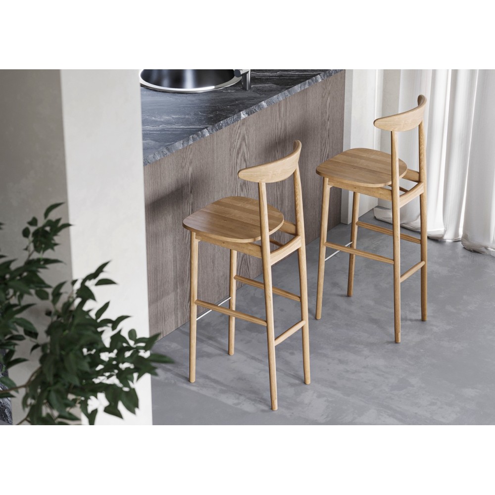 Dębowy hoker drewniany Piccolo