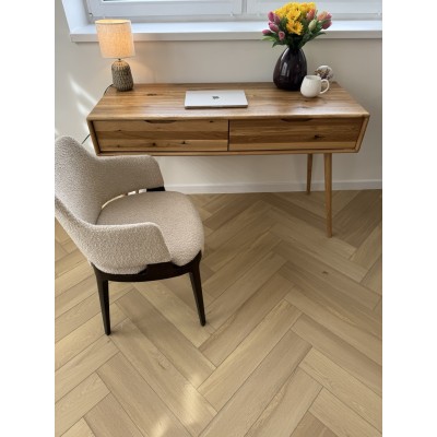 Dębowe biurko Nelson, dziki dąb