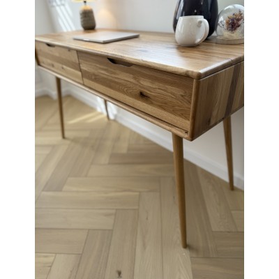 Dębowe biurko Nelson, dziki dąb