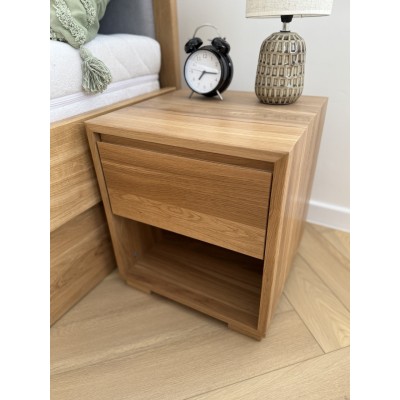 Szafka nocna dębowa QUATTRO (1s) Szafka nocna dębowa QUATTRO (1s)