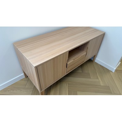 Komoda bukowa RETRO RTV ( 2D + 1S )