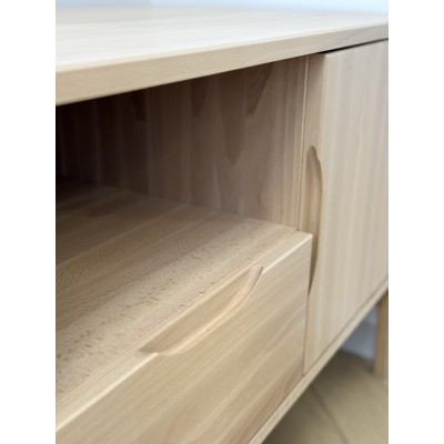 Komoda bukowa RETRO RTV ( 2D + 3S )