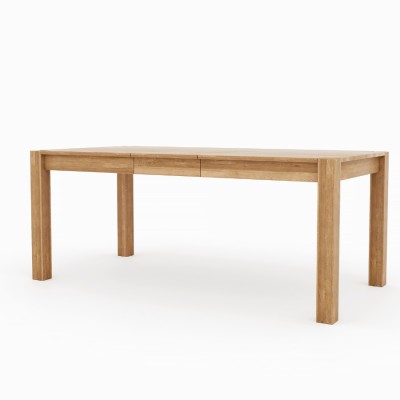 Dębowy rozkładany stół TEKO