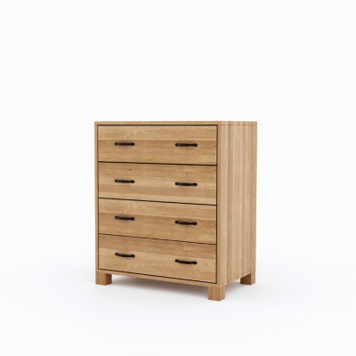 Dębowa komoda TEKO 4s