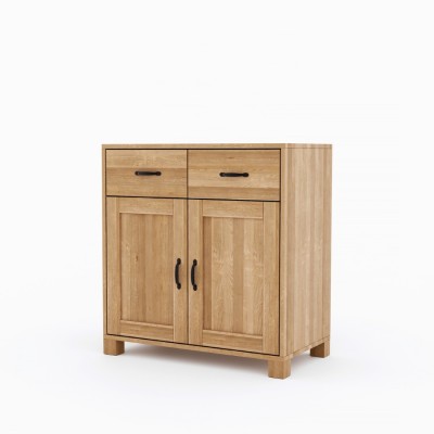 Dębowa komoda TEKO 2s + 2d
