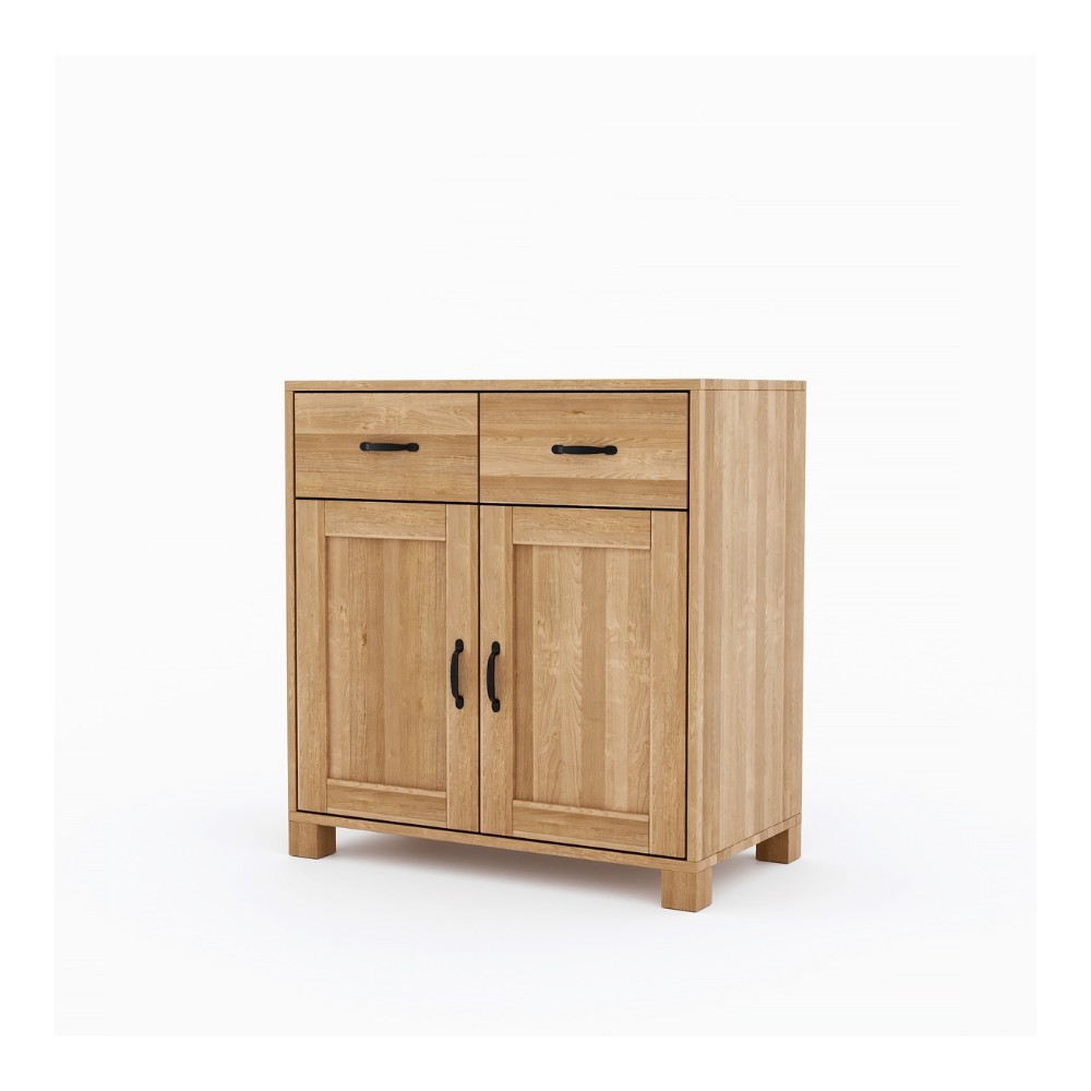 Dębowa komoda TEKO 2s + 2d