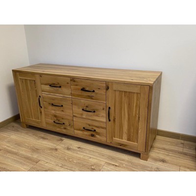 Dębowa komoda TEKO 6s + 2d