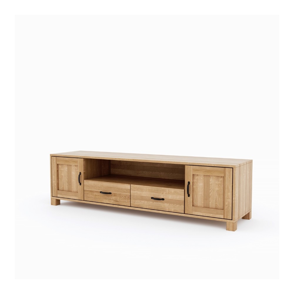 Dębowa komoda RTV TEKO 2s + 2d