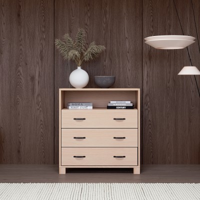 Komoda drewniana TEKO 3s / wnęka