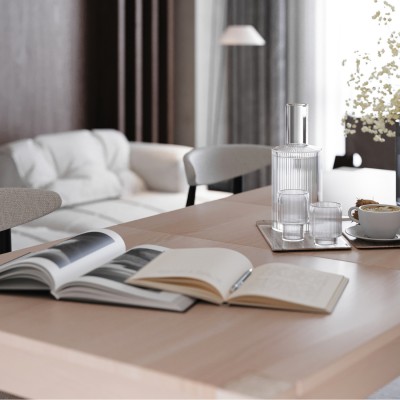 Bukowy rozkładany stół TEKO