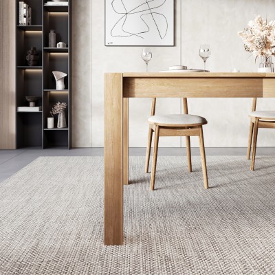 Dębowy rozkładany stół TEKO