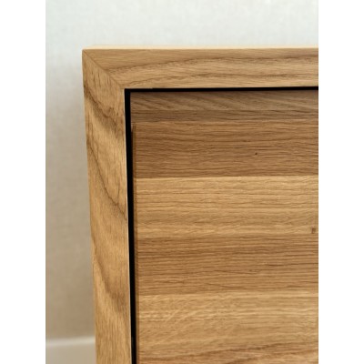 Komoda dębowa QUATTRO RTV (2d + 4s)