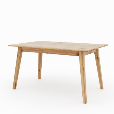 Dębowy stół w stylu skandynawskim DZIKI DĄB