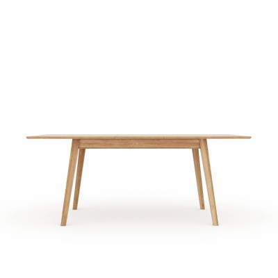 Dębowy, rozkładany stół w stylu skandynawskim Dębowy, rozkładany stół w stylu skandynawskim
