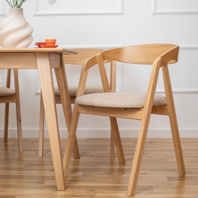 Producent krzeseł dębowych tapicerowanych | RABATY do - 40 % ! |