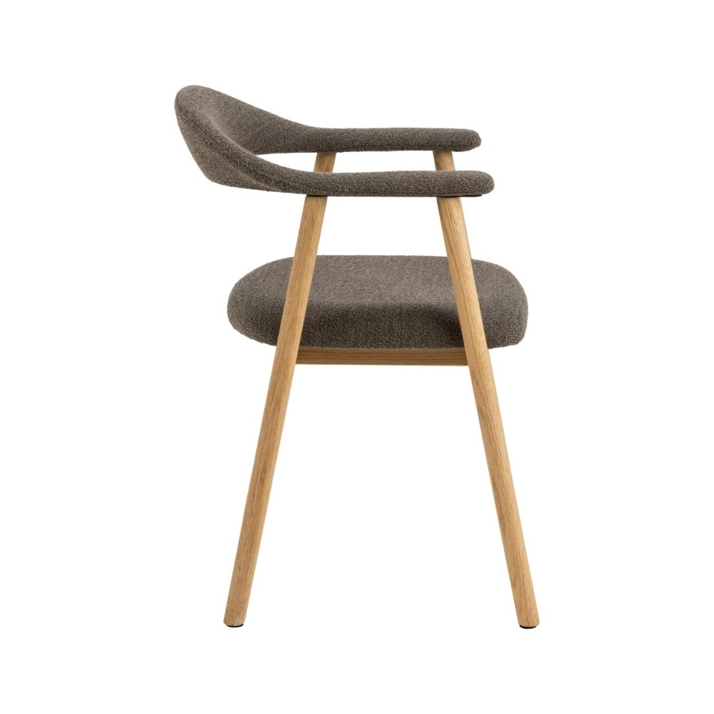 Tapicerowane krzesło OSLO TAUPE 40