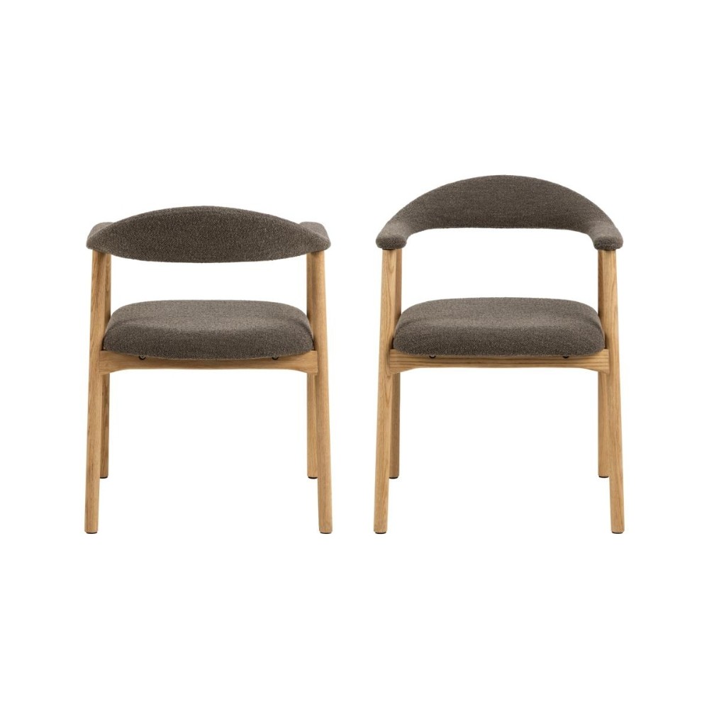 Tapicerowane krzesło OSLO TAUPE 40