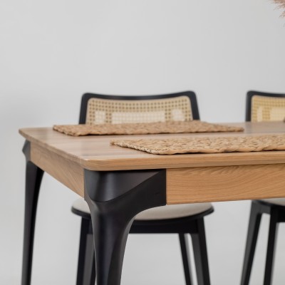 Dębowy rozkładany stół ARIA dziki dąb