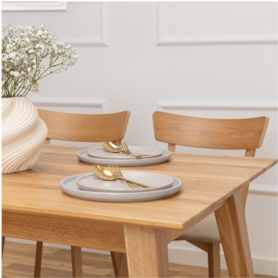 Dębowy, rozkładany stół w stylu skandynawskim DZIKI DĄB Dębowy, rozkładany stół w stylu skandynawskim DZIKI DĄB