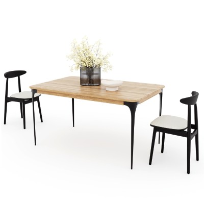 Dębowy rozkładany stół ARIA Dębowy rozkładany stół ARIA