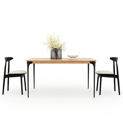 Dębowy rozkładany stół ARIA Dębowy rozkładany stół ARIA