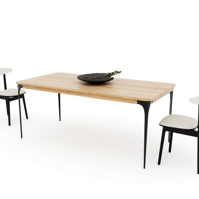 Dębowy rozkładany stół ARIA Dębowy rozkładany stół ARIA