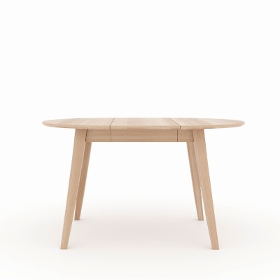 Drewniany rozkładany stół na lata | Kolekcja mebli w stylu skandynawskim