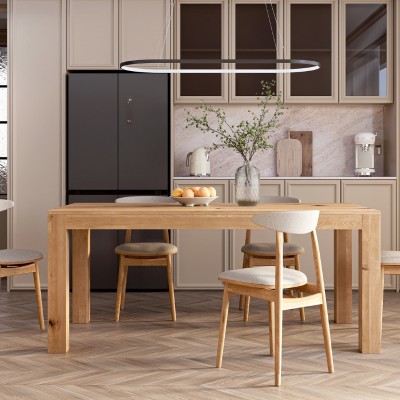 Dębowy stół KATO dziki dąb