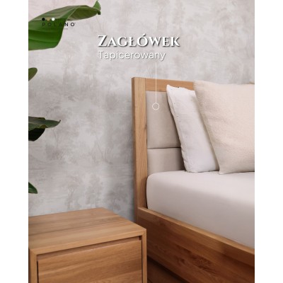 ❗️ Łóżko z litego drewna QUATTRO - dębowe - piękne i funkcjonalne❗️