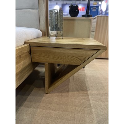 Szafka nocna ZEN z szufladką dębowa dziki dąb lewa