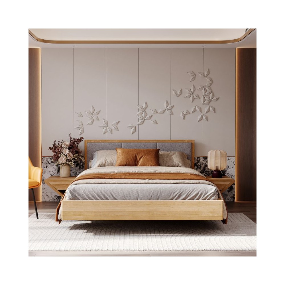 Szafka nocna ZEN z szufladką dębowa prawa