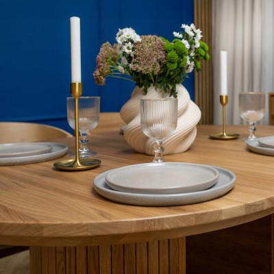 Stół dębowy Japandi rozkładany | Styl Japandi | POLANO_MEBLE Stół dębowy Japandi rozkładany | Styl Japandi | POLANO_MEBLE