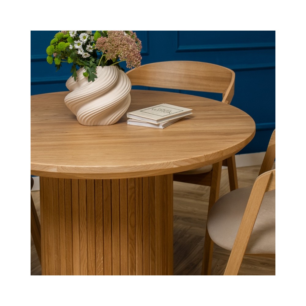 Stół dębowy Japandi rozkładany | Styl Japandi | POLANO_MEBLE Stół dębowy Japandi rozkładany | Styl Japandi | POLANO_MEBLE