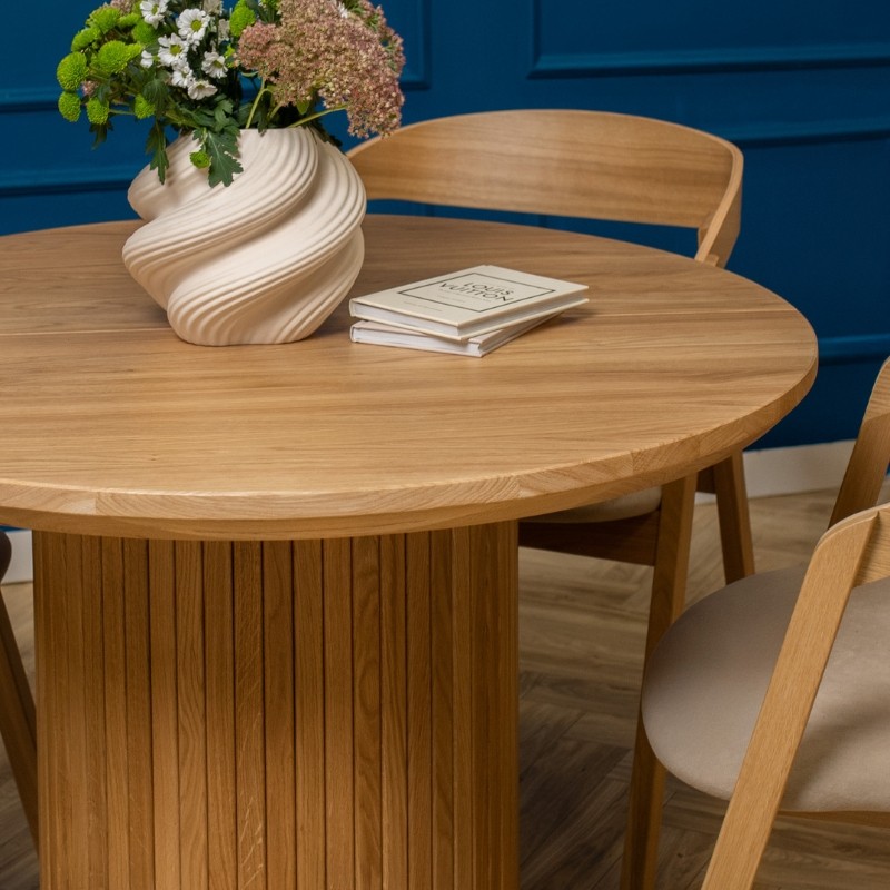 Stół dębowy Japandi rozkładany | Styl Japandi | POLANO_MEBLE Stół dębowy Japandi rozkładany | Styl Japandi | POLANO_MEBLE