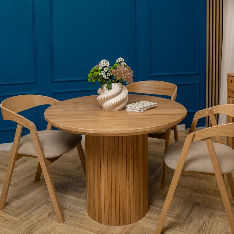 Stół dębowy Japandi rozkładany | Styl Japandi | POLANO_MEBLE Stół dębowy Japandi rozkładany | Styl Japandi | POLANO_MEBLE