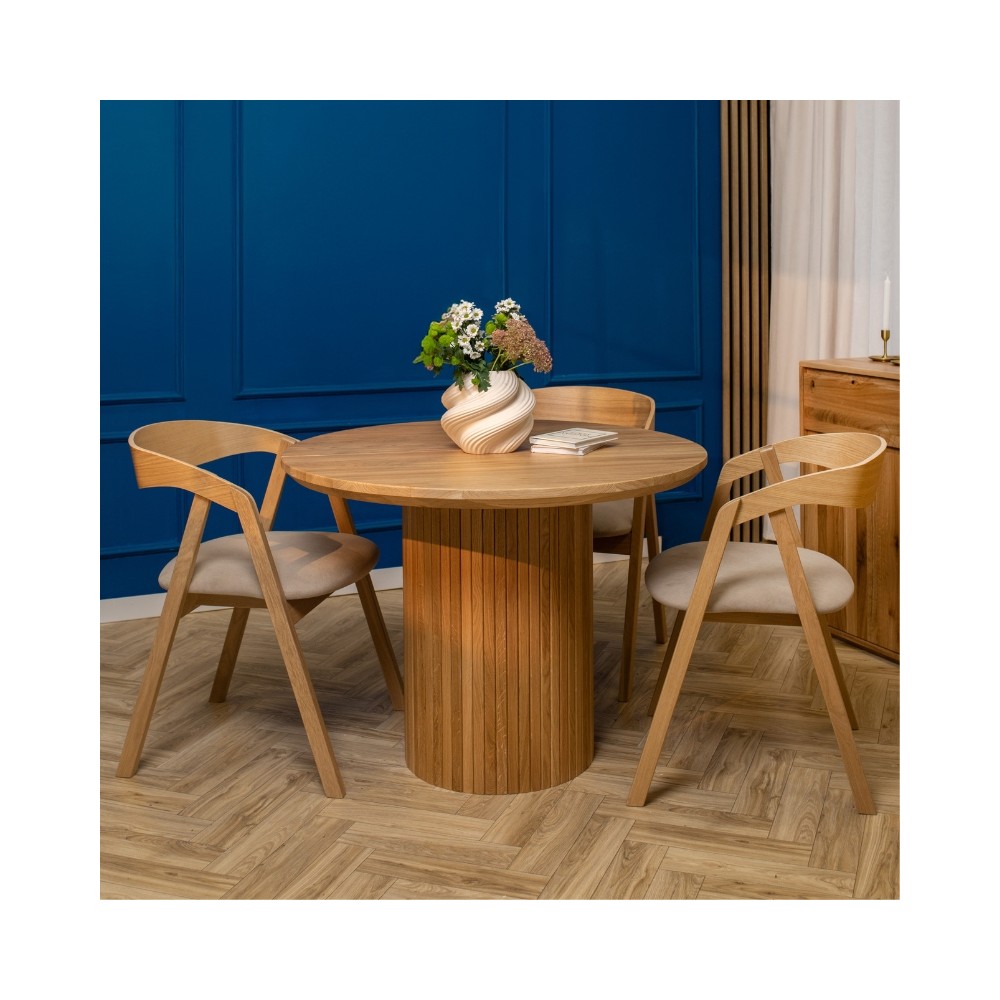 Stół dębowy Japandi rozkładany | Styl Japandi | POLANO_MEBLE Stół dębowy Japandi rozkładany | Styl Japandi | POLANO_MEBLE