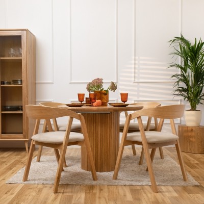 Stół dębowy Japandi rozkładany | Styl Japandi | POLANO_MEBLE Stół dębowy Japandi rozkładany | Styl Japandi | POLANO_MEBLE