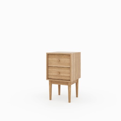 Szafka nocna Oslo – dębowa, polska manufaktura, lakierowana