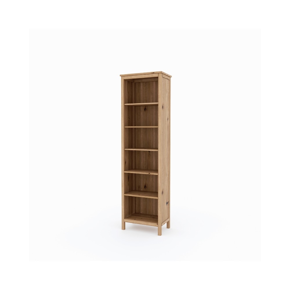 Dębowy regał SCANDIC I dziki dąb